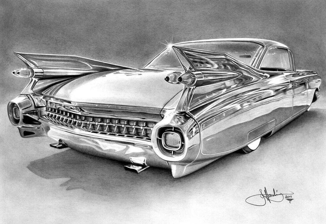 Американские скетчи. Эскиз города. Cadillac deville 1959 чертежи. Американские скетчи. Нью йорк скетч.