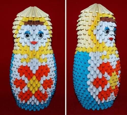 Матрешка оригами из бумаги. Модульное оригами матрешка. модульное оригами матрешка схема. матрёшка из модулей оригами. модульное оригами мастер класс матрешка.