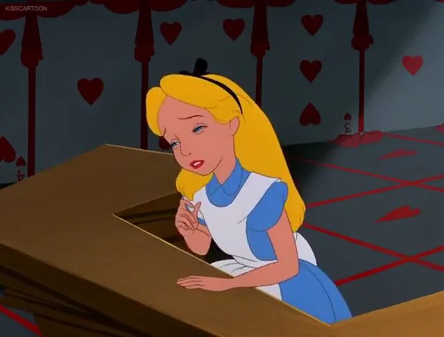 Алиса устаешь. Alice facepalm. Анимация Дисней. Уставшая принцесса Дисней. Дисней гиф.