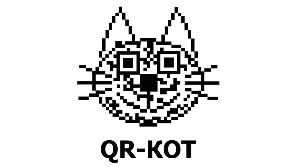 Qr кот. Qr котик. qr код кот. qr кот кот. qr код вышивка.