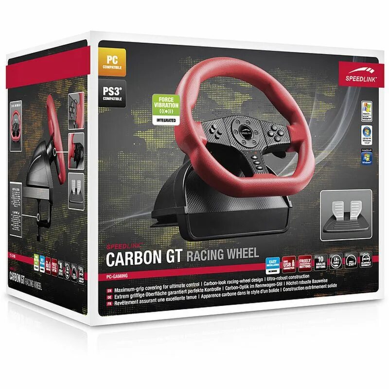 Руль speed. Руль speedlink sl-6694rd. руль speedlink carbon gt. speedlink carbon gt racing wheel. игровой руль speedlink sl-4494.