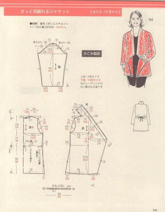 Harper Jacket // Sizes 22, 24 & 26 // Women's Jacket PDF Sewing Pattern by Style