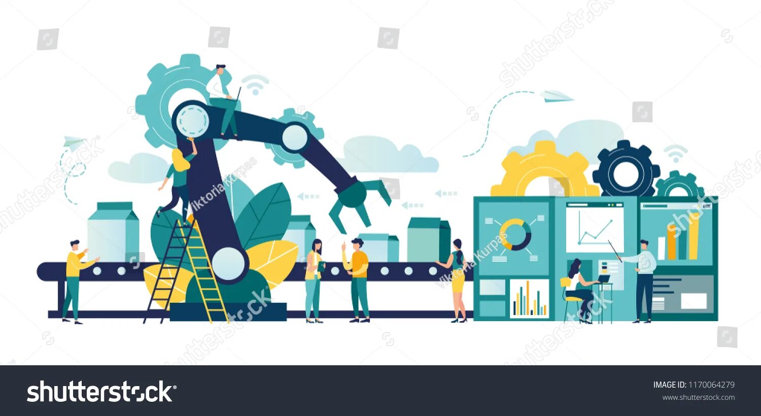 Technological process automation. Technological process automation
