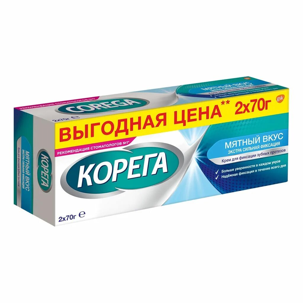 Корега для протезов аналоги. Корега крем д/фикс.зубн.протезов Экстра сильный 40г (мятный). Крем для фиксации зубных протезов Фиттидент. Корега для зубных протезов клей. Корега Экстра.