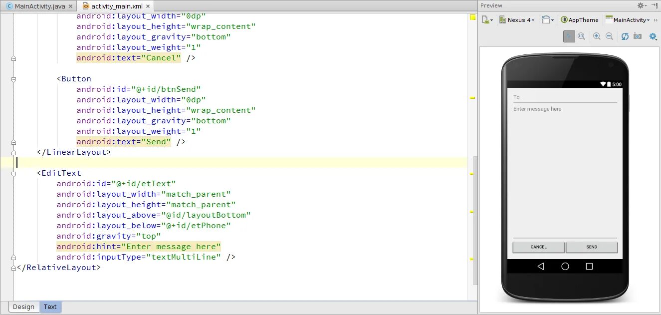 Mainactivity java