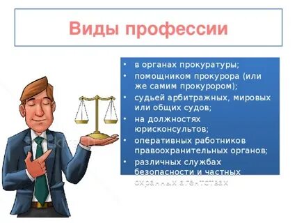 Профессии в органах