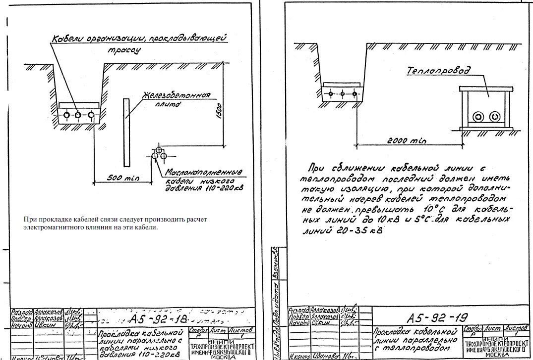 Прокладка кабельной линии параллельно с теплопроводом. Схема прокладки кабельных линий. Монтажная схема кабельных линий. Схема кабельной линии 0.4 кв. Прокладка кабельных линий 110 кв в траншее.