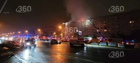 Пожар ленинский проспект
