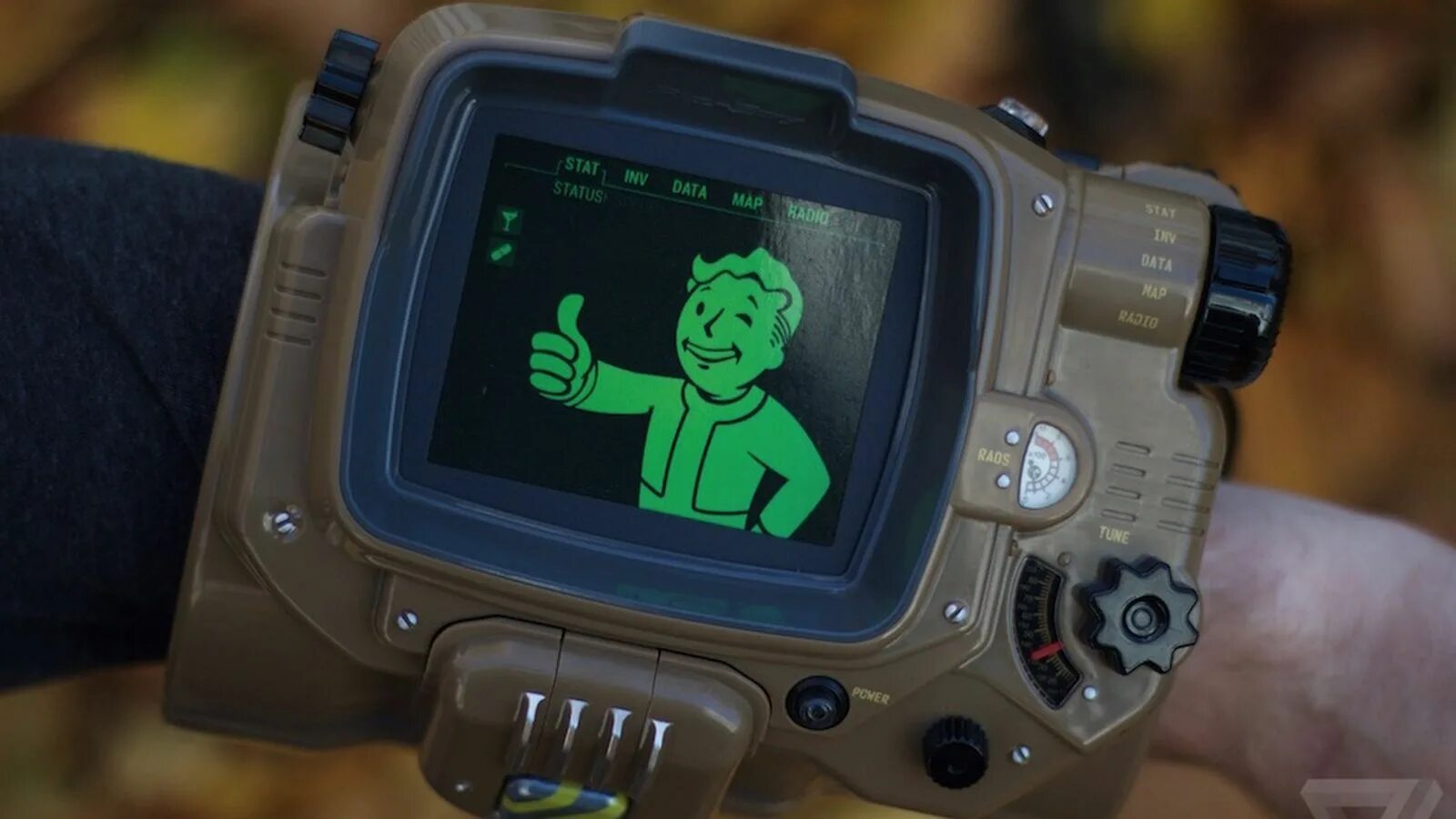 Pip boy flashlight