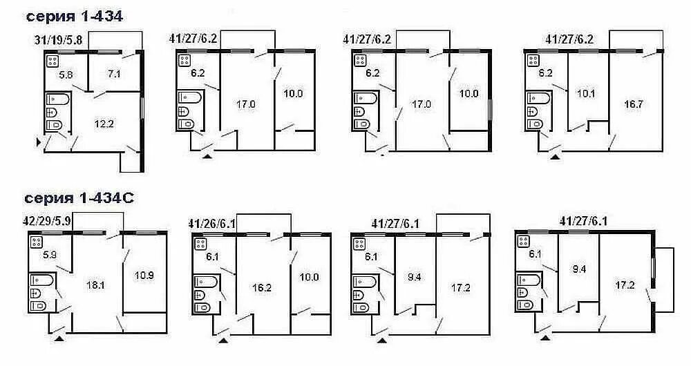 Размеры панельных квартир. План хрущевки 2 комнаты схема. Двухкомнатная квартира в пятиэтажке планировка с размерами. Размерный план двухкомнатной хрущевки. Хрущевка схема 2 комнатной квартиры.