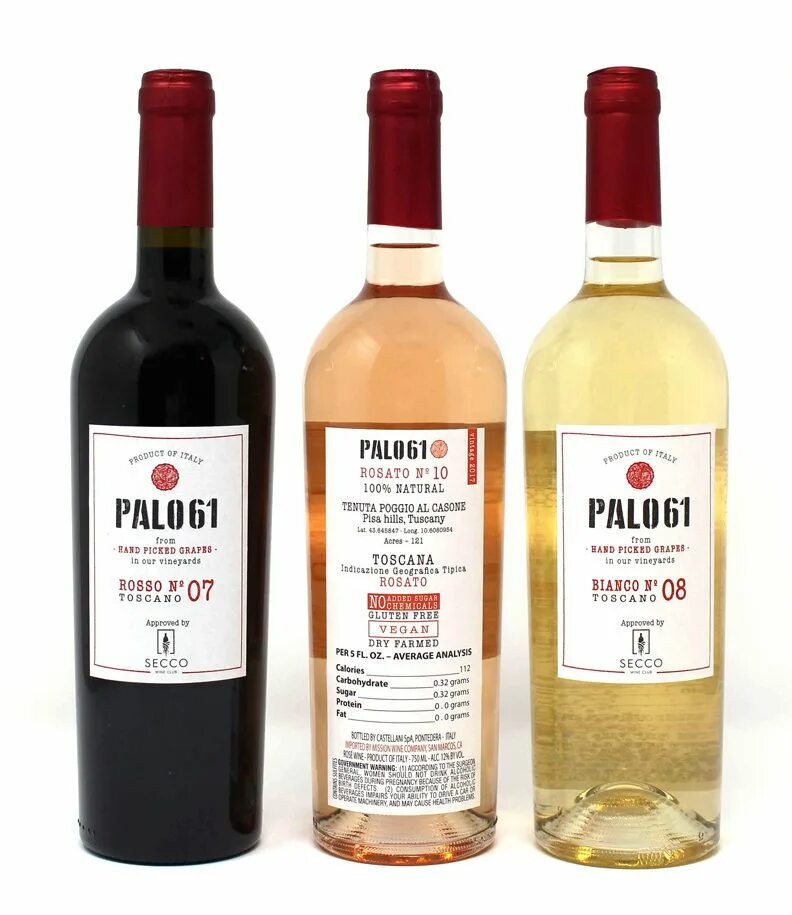 Органик вино. Palo Basoni вино.