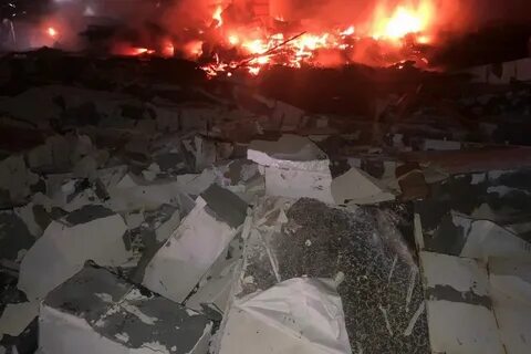 Пожар в заре