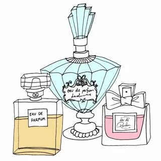 Рисунок духов легко