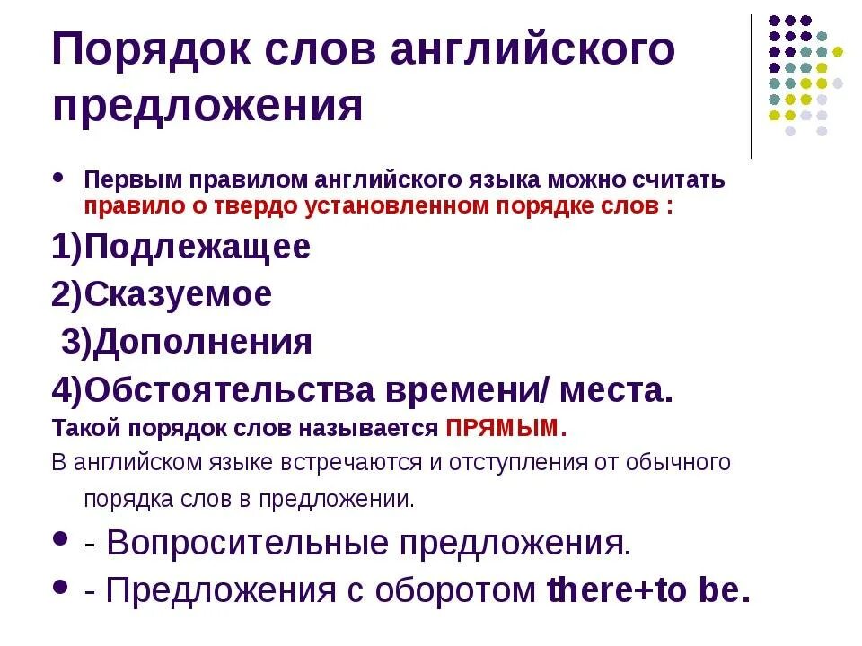 Порядок слов вопросительного предложения в английском языке. Порядок слов в предложении в английском языке. Правило постановки слов в английском предложении. Порядок слов в английском предложении 4 класс. Порядок слов в предложении в английском языке схема.