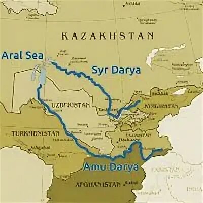 Реки Амударья и Сырдарья на карте. Бассейн реки Амударья. Реки Амударья и Сырдарья.
