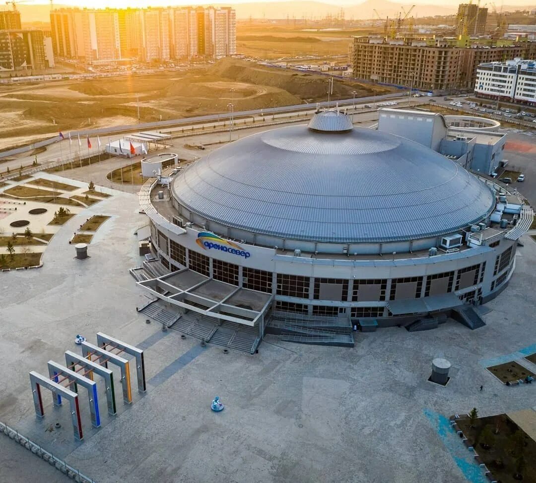 Арена сайт красноярск. Стадион платинум Арена Красноярск.