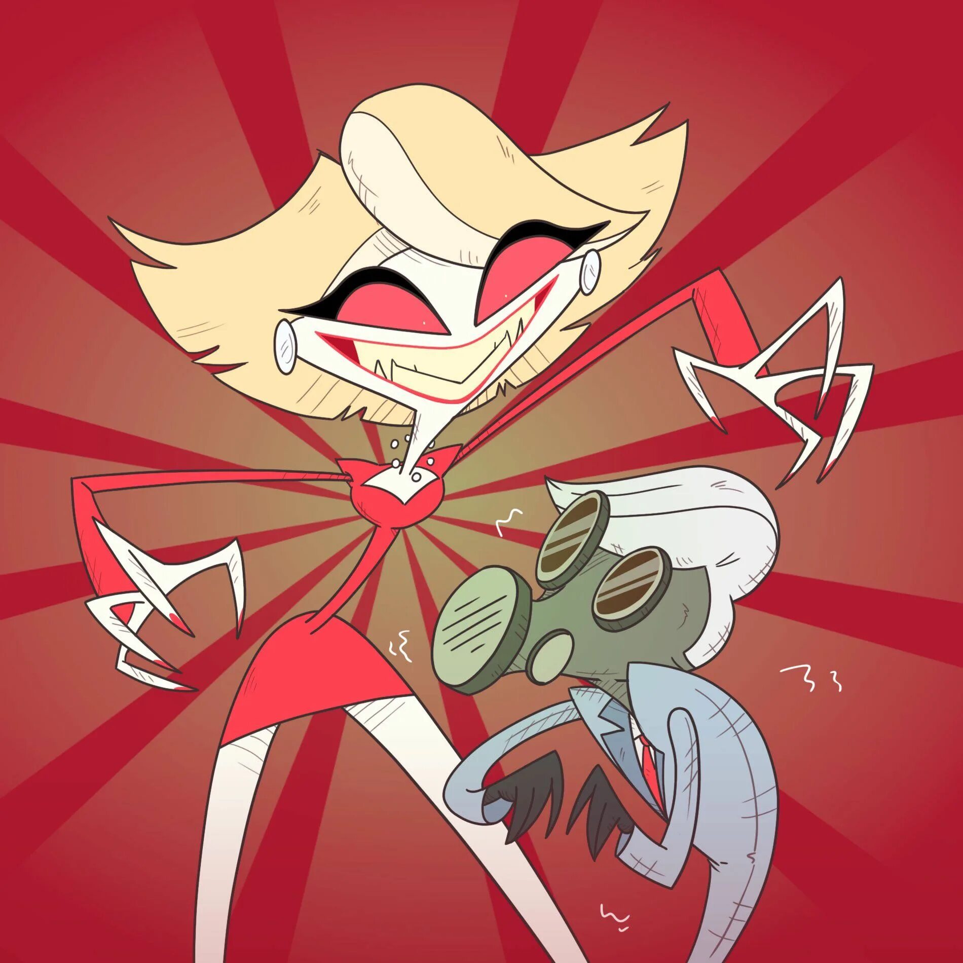 Кибер кот хазбин. Hazbin hotel кэти. отель хазбин кэти киллджой и том. hazbin hotel katie killjoy. том тренч hazbin hotel.