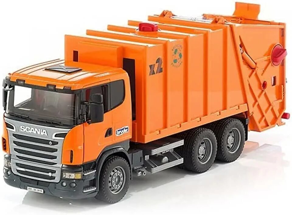 Малыш мусоровоз. Мусоровоз Bruder Scania 03-560. Мусоровоз Bruder Scania (03-560) 1:16 62 см. Мусоровоз Скания Брудер. Bruder 03560 мусоровоз Scania.