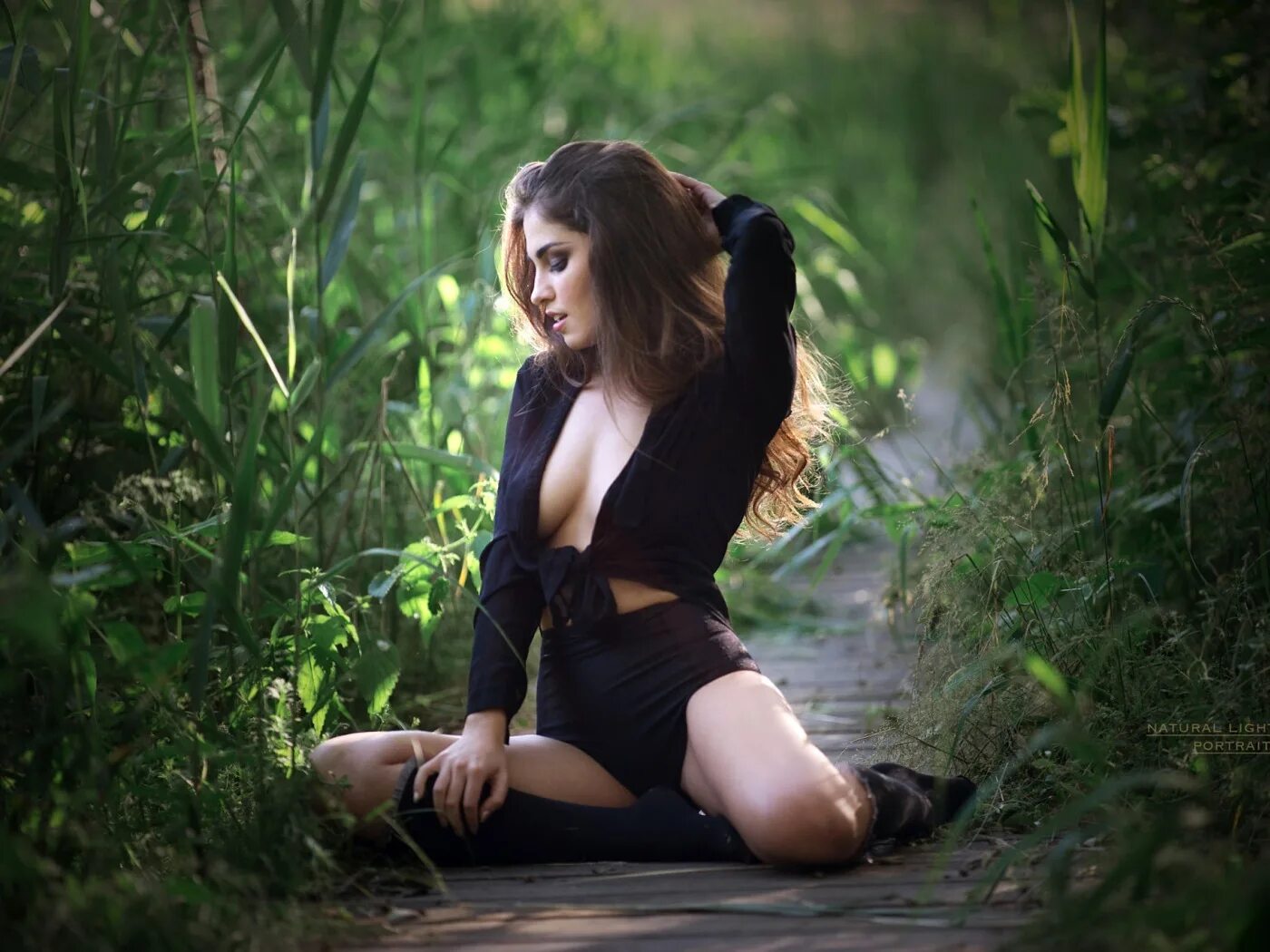 Сиси снохи в лесу фото
