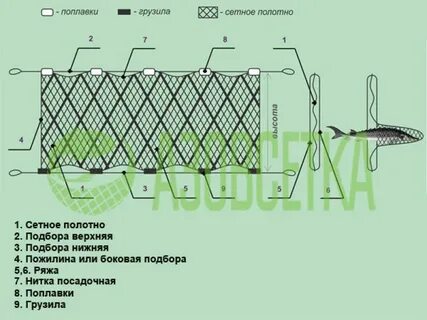 Сети высота 3 метра
