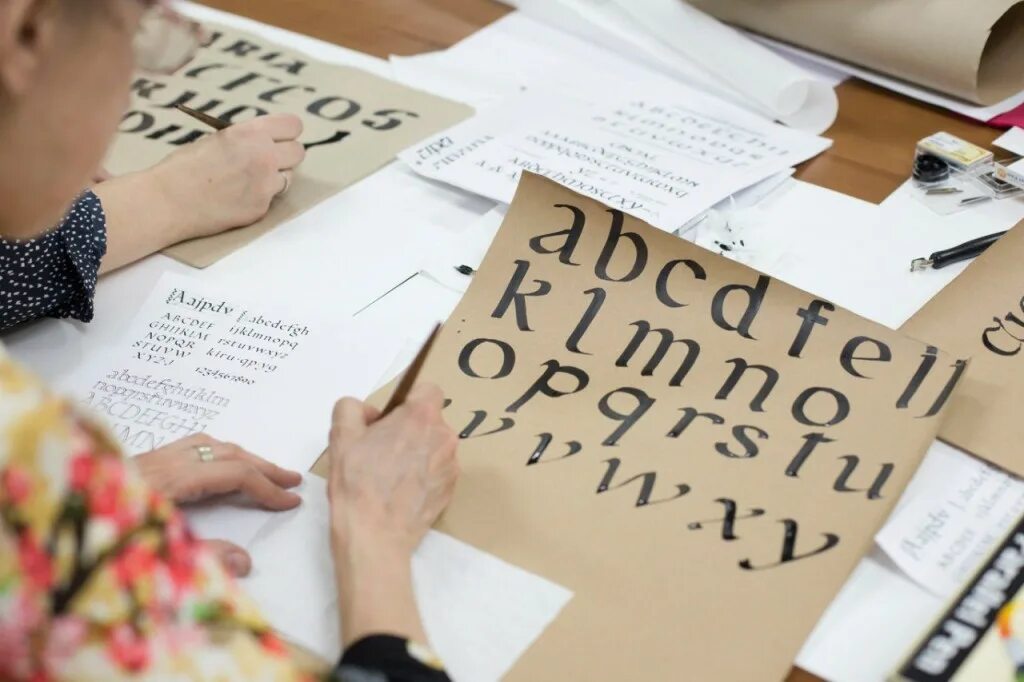 знакомство с каллиграфией