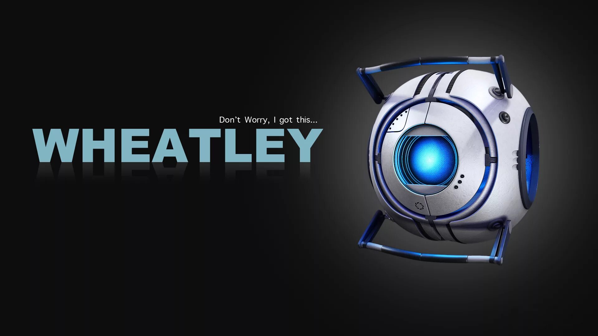 Портал п 1. Portal 2 Wheatley. Portal 1 Уитли. Уитли Portal 2. Wheatley картинки.