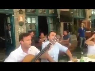 Итальянская песня поют грузины