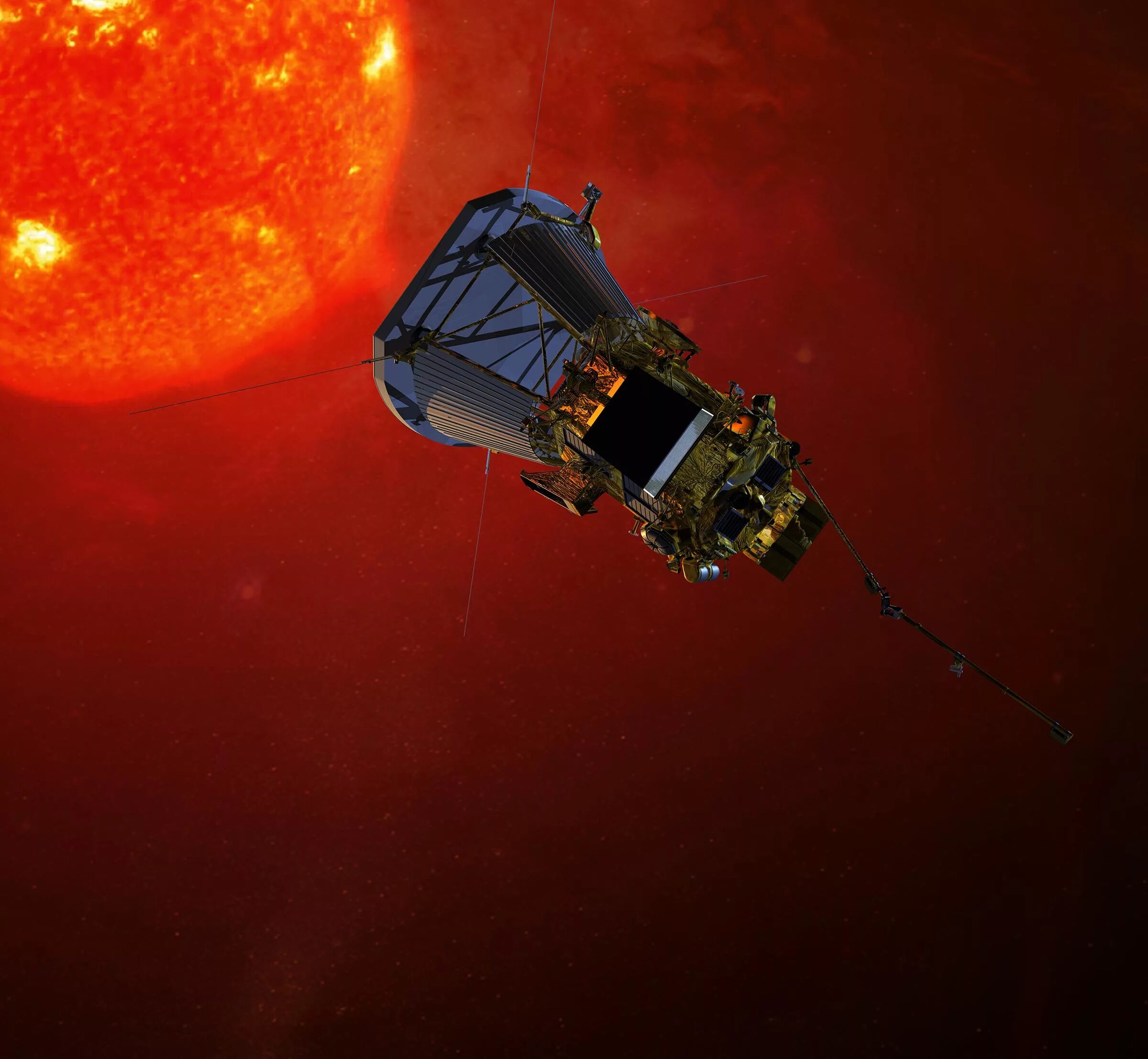 Первые космические зонды. Космический аппарат Паркер Солар. Зонд Parker Solar Probe. Аппарат Parker Solar Probe. Космический зонд Parker Solar Probe.