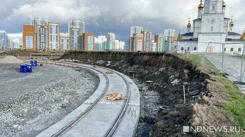 Трамвай в академическом районе екатеринбурга