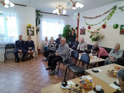 Мероприятия в доме ветеранов
