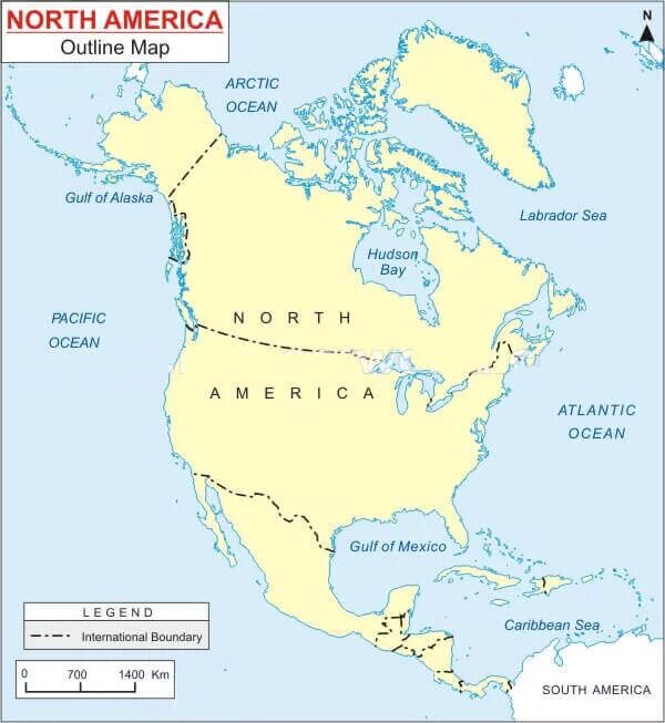 Северная америка географическая карта на русском. Карта Северной Америки географическая. Атлантическая Америка. North America outline.