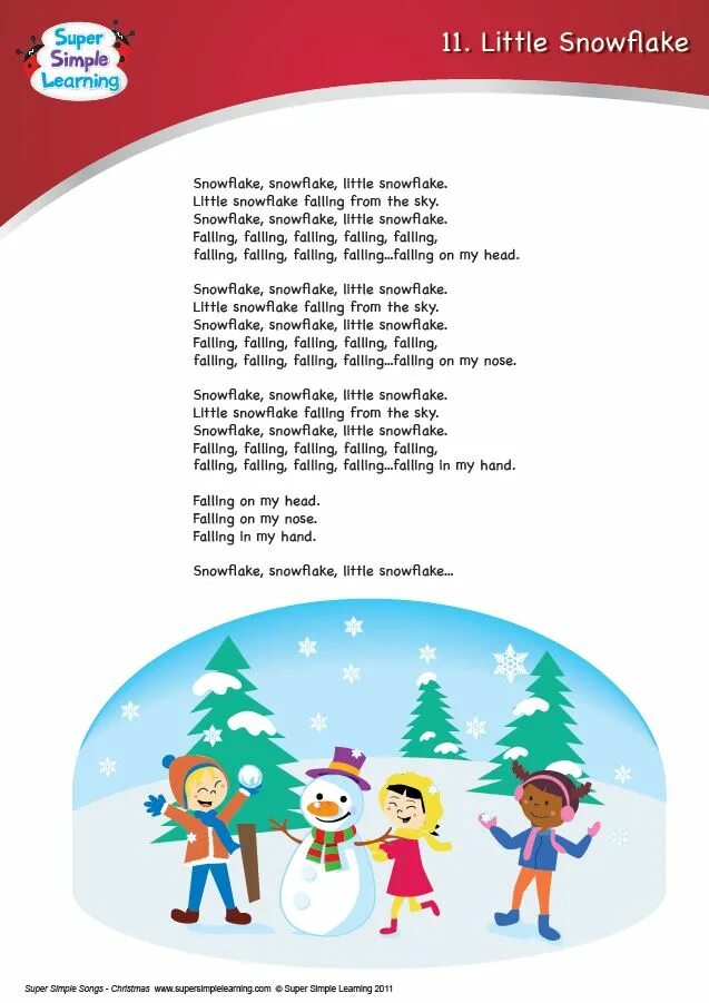 Snowflake super simple song. Little snowflake song текст. snowflake snowflake little snowflake текст. little snowflake песня. little snowflake super simple songs.