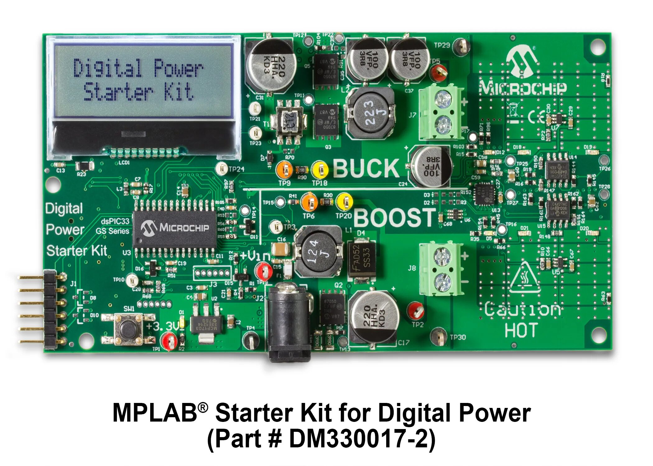 Microchip DSPIC. Релейная плата интеллектуальная Ritm. Starter Kit PKOB Microchip Technology.