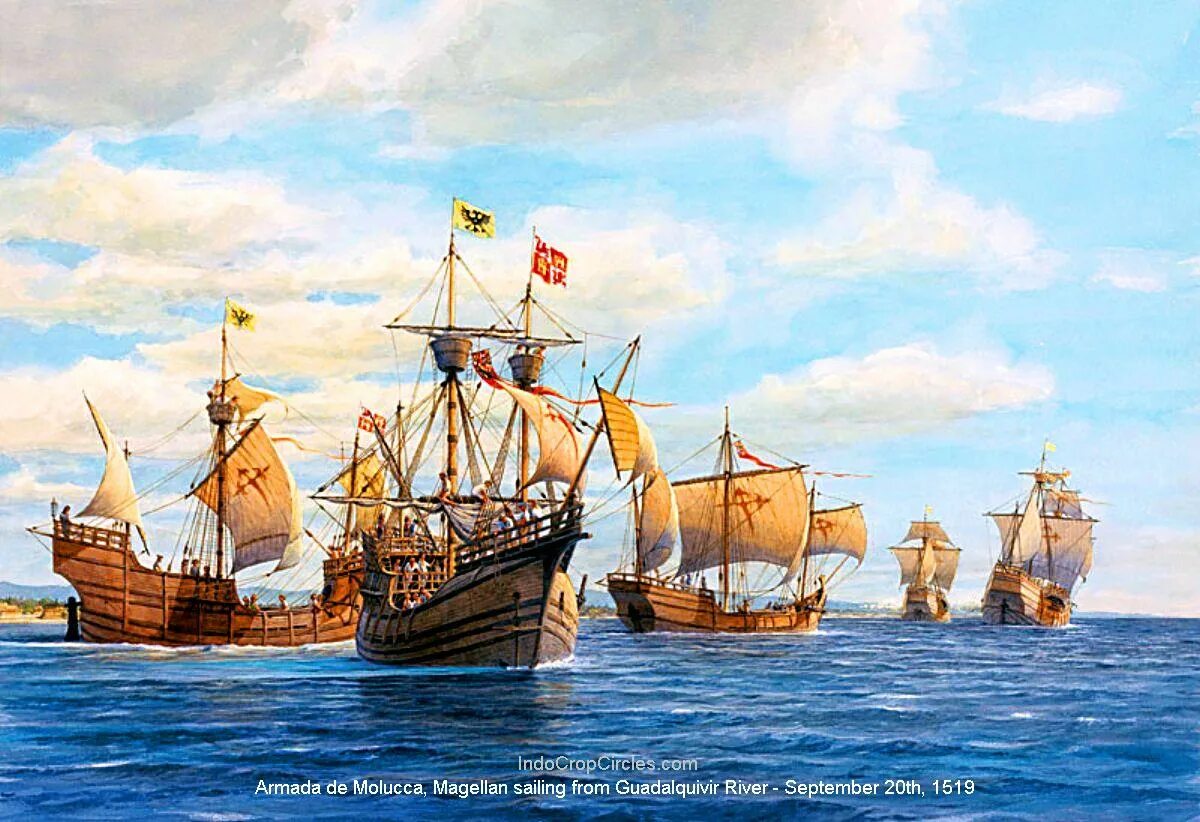 Судно кругосветного путешествия. Флотилия Фернана Магеллана. Фернан Магеллан и его корабль. Магеллан Фернан флот.