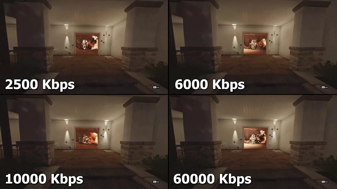 High bitrate