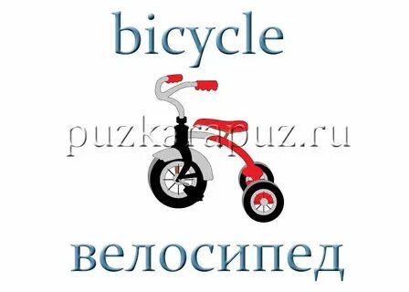 Bicycle перевод на русский с транскрипцией