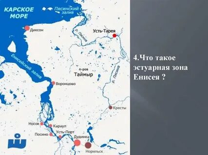 Какая река не впадает в карское море