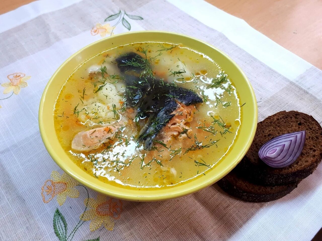 Рецепт ухи из набора