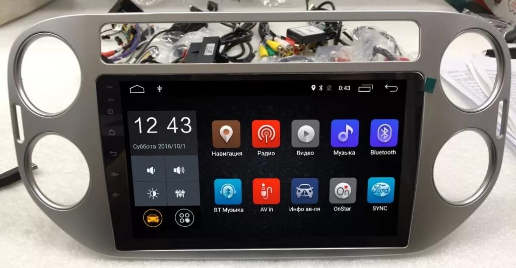 Штатное головное устройство android
