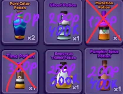 Universe potion sol s rng