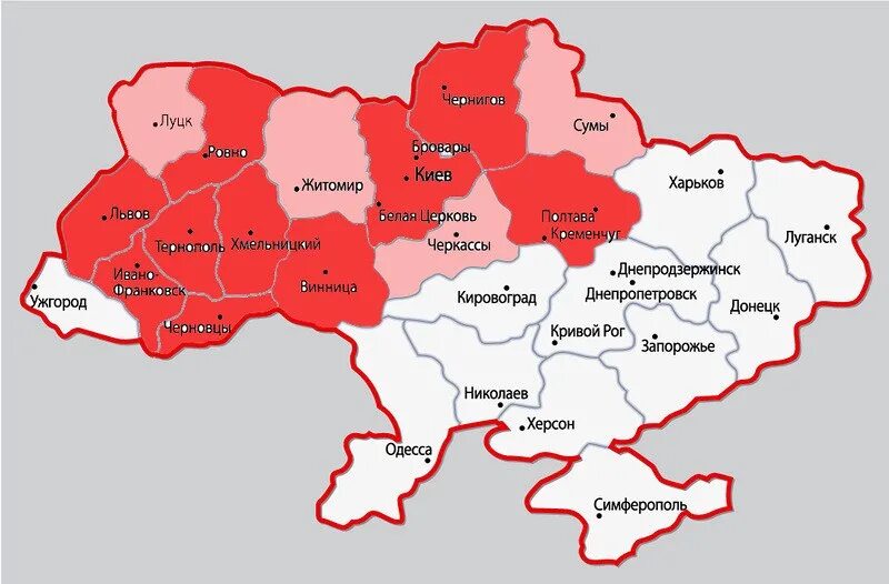 Области Украины. Карта регионов Украины. Захваченные области Украины. Чернигов на карте Украины.