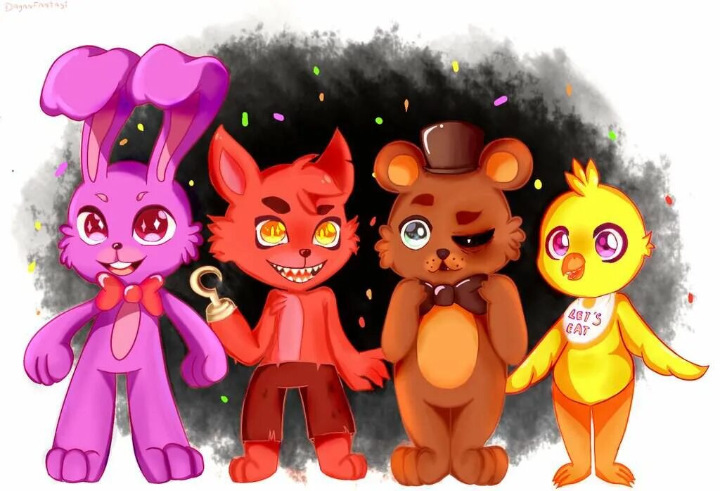 милые аниматроники бонни. аниматроники команда фредди. рисунки для срисовки фнаф милые. фнаф 2 милые аниматроники. фнаф милые картинки фредди.