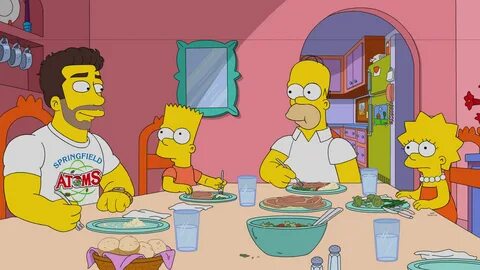 The simpsons out
