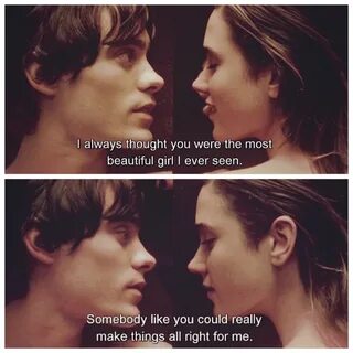 I always thought that