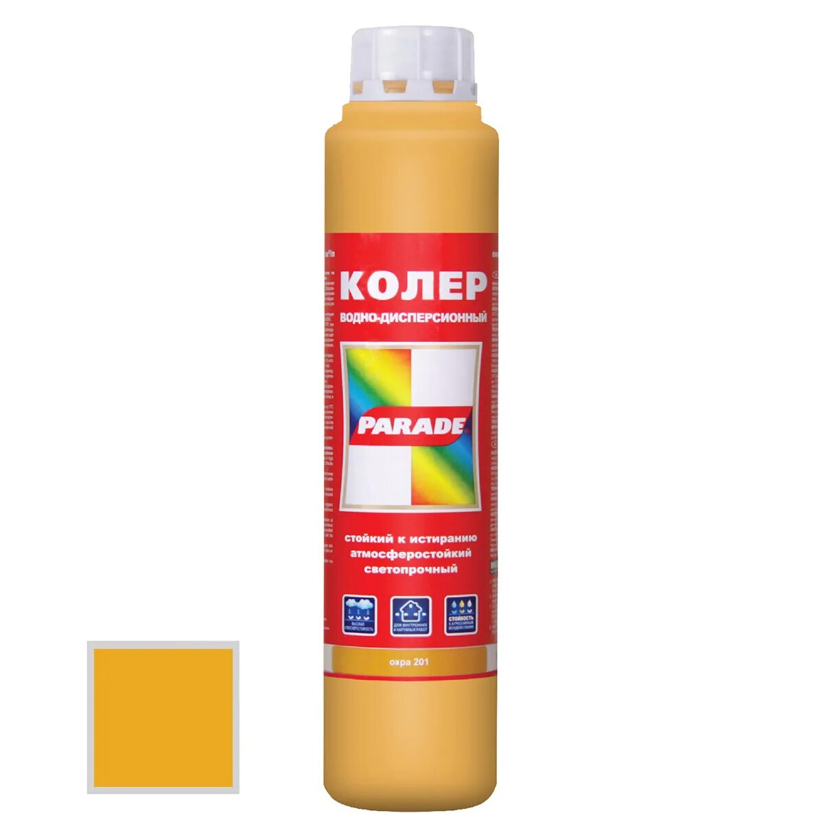 Колер parade №209 алый 0,25л. Колер для наружных работ. Колер для наружных работ. Колеровочная краска. Колер для наружных работ.