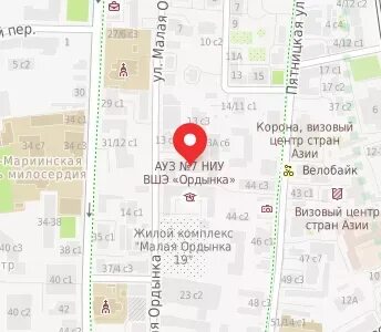 Нитка ул большая ордынка 46 стр 3
