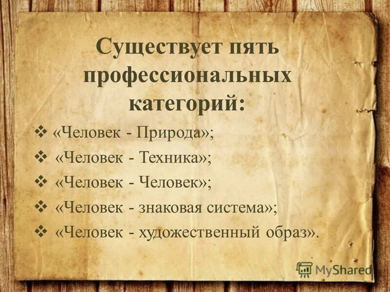 существование пять