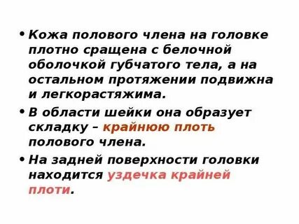 Крайняя плоть писюна