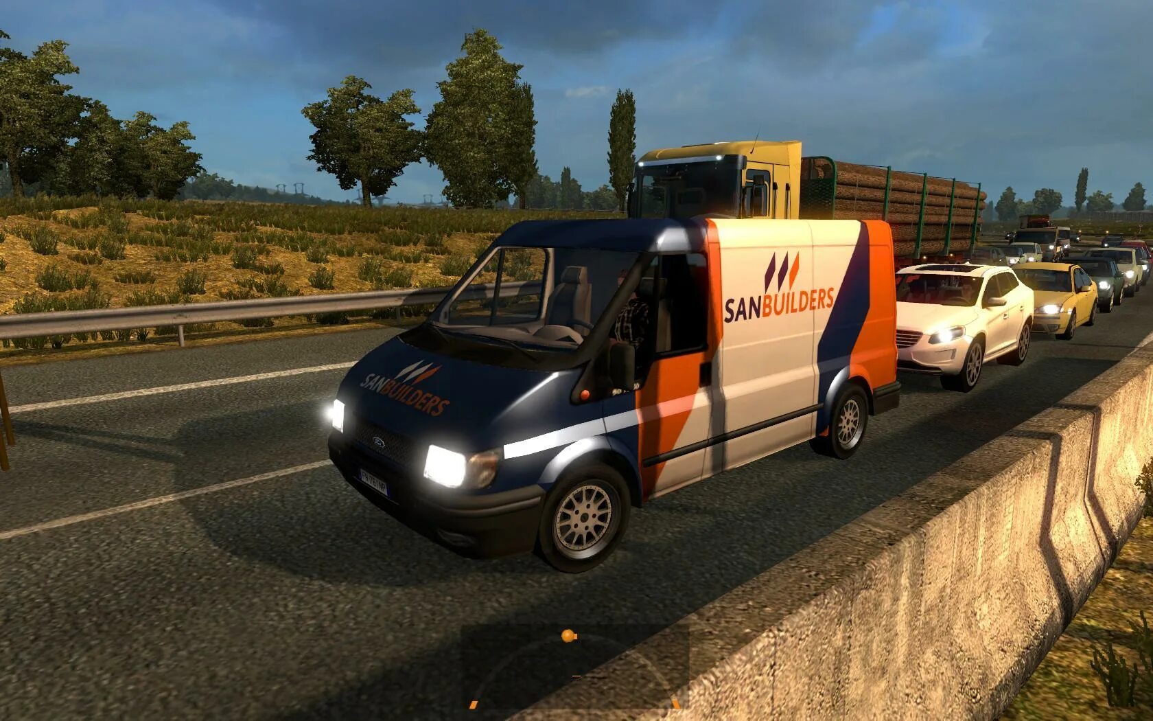 Euro Truck Simulator 2 трафик. Версия 1.23 етс. Трафик грузовиков Euro Truck Simulator 2. Euro Truck Simulator 2 полицейские машины в трафик v1.1 1 44 мод.