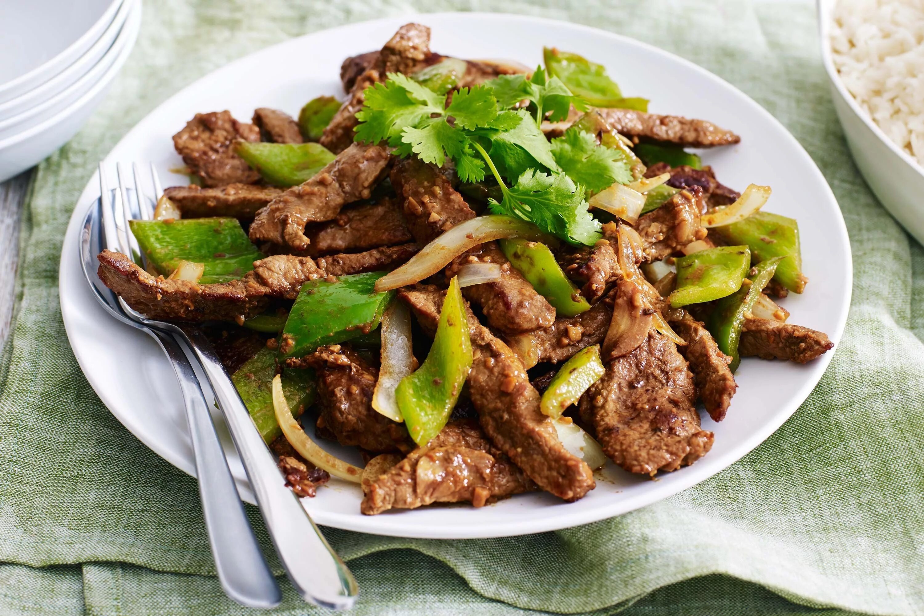 Beef tea. Beef satay. сатай стир фрай. fried beef. говядина стир фрай китайская.